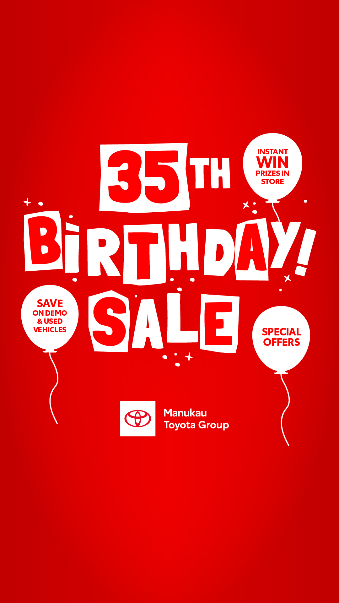 Manukau Toyota Group Facebook ad