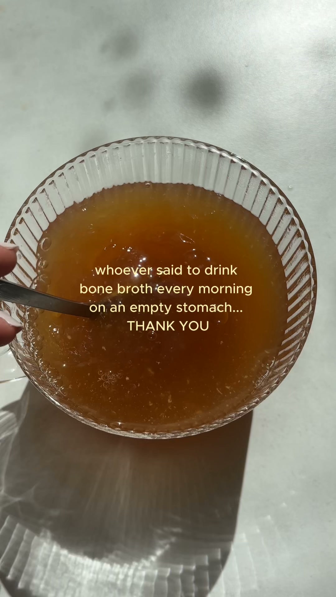 Nutra Naturals Facebook ad: Obsessed with this bone broth