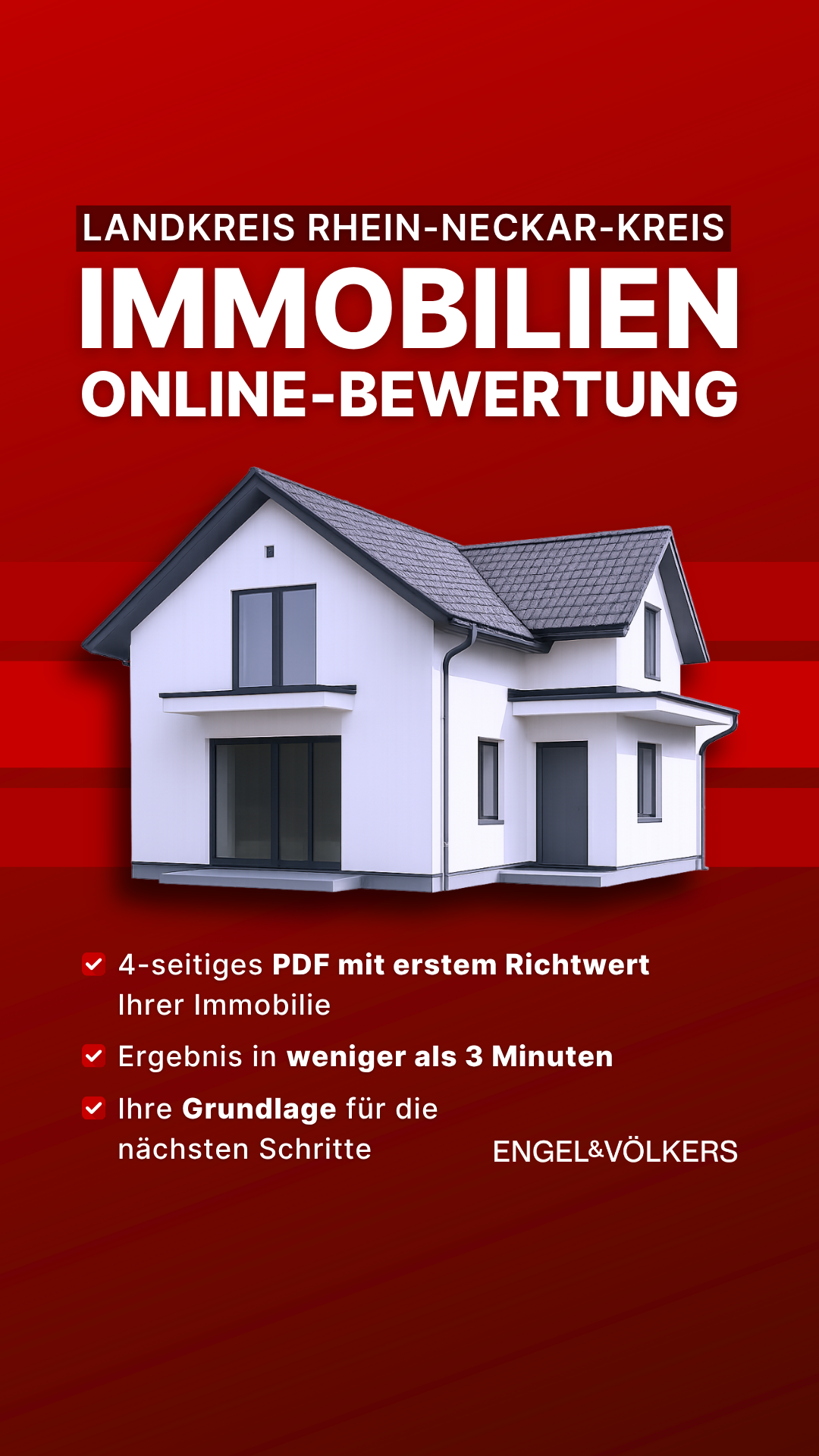 Engel & Völkers Weinheim Facebook ad from Jan 28, 2026