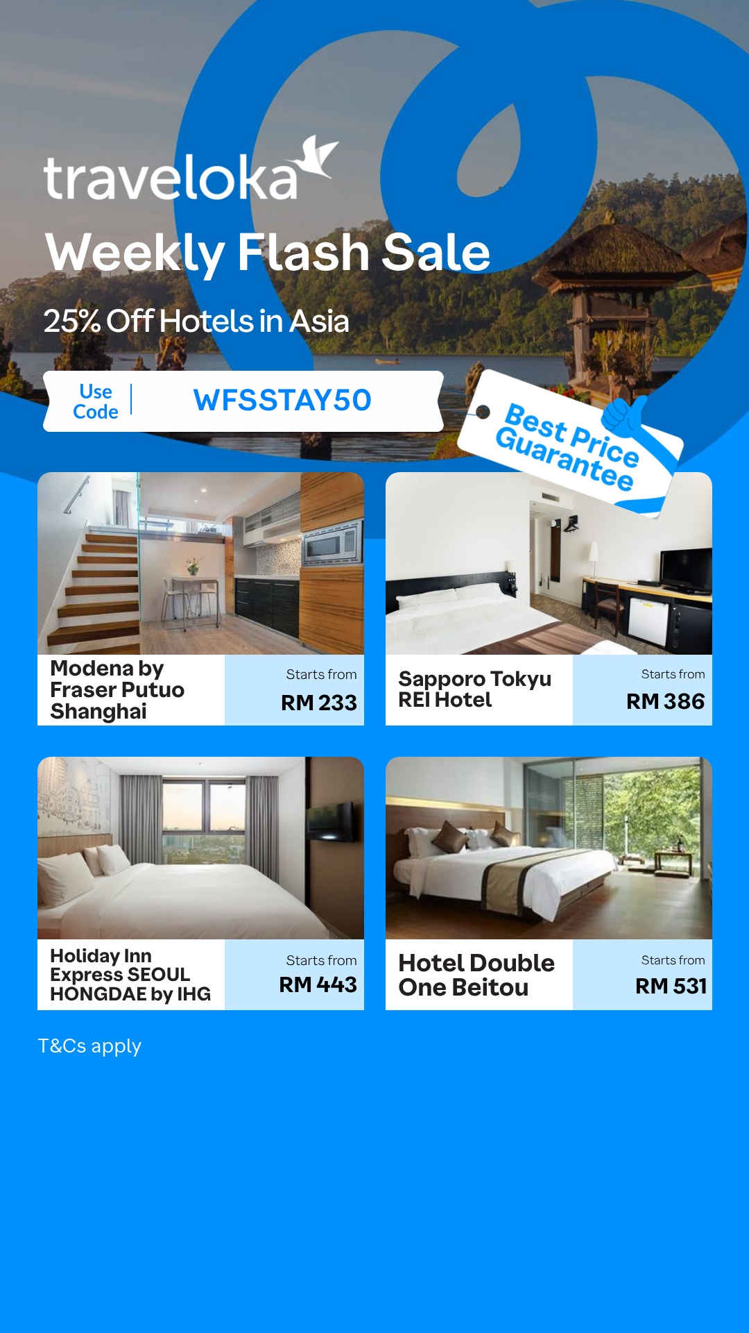 Traveloka Malaysia Facebook ad