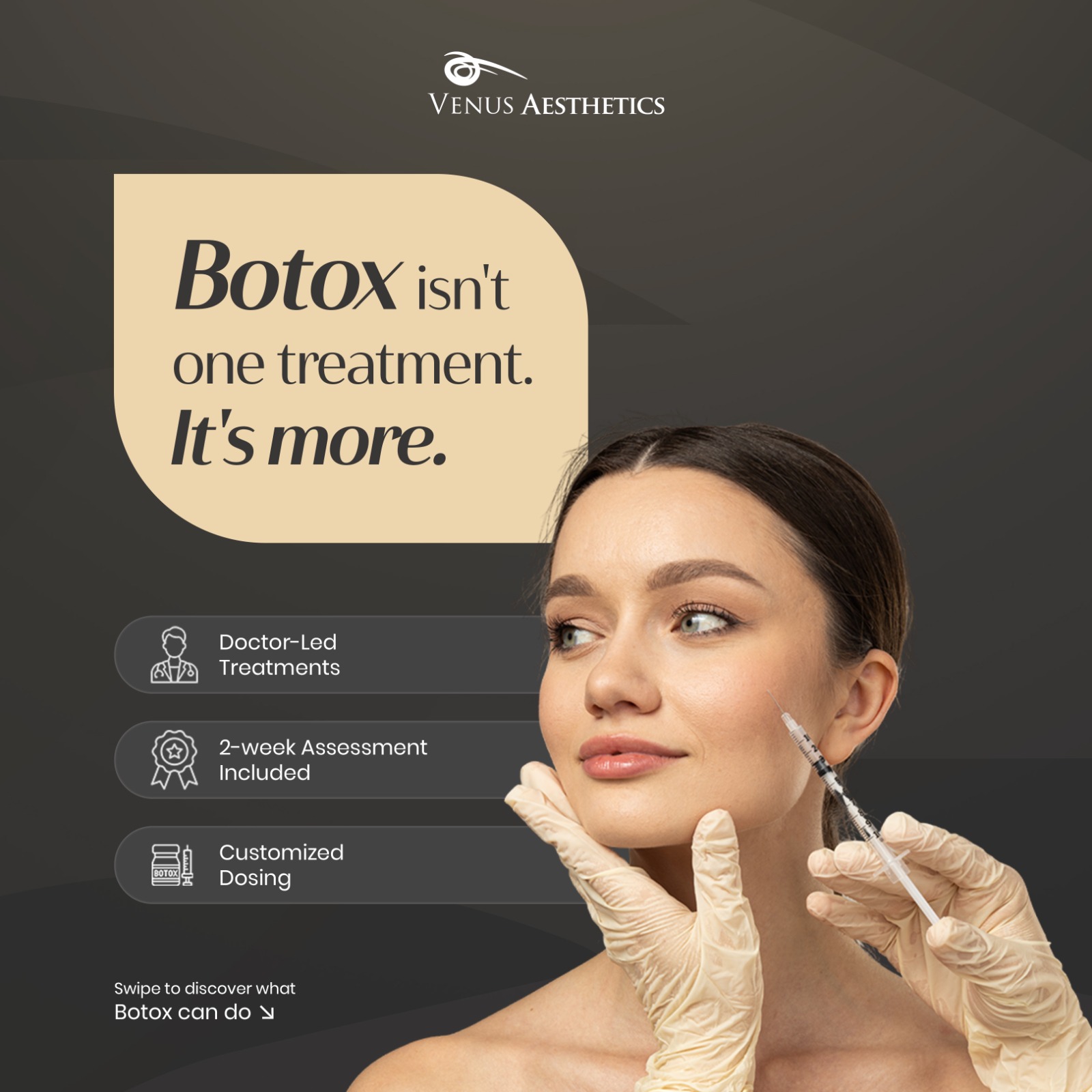 Venus Aesthetics Facebook ad