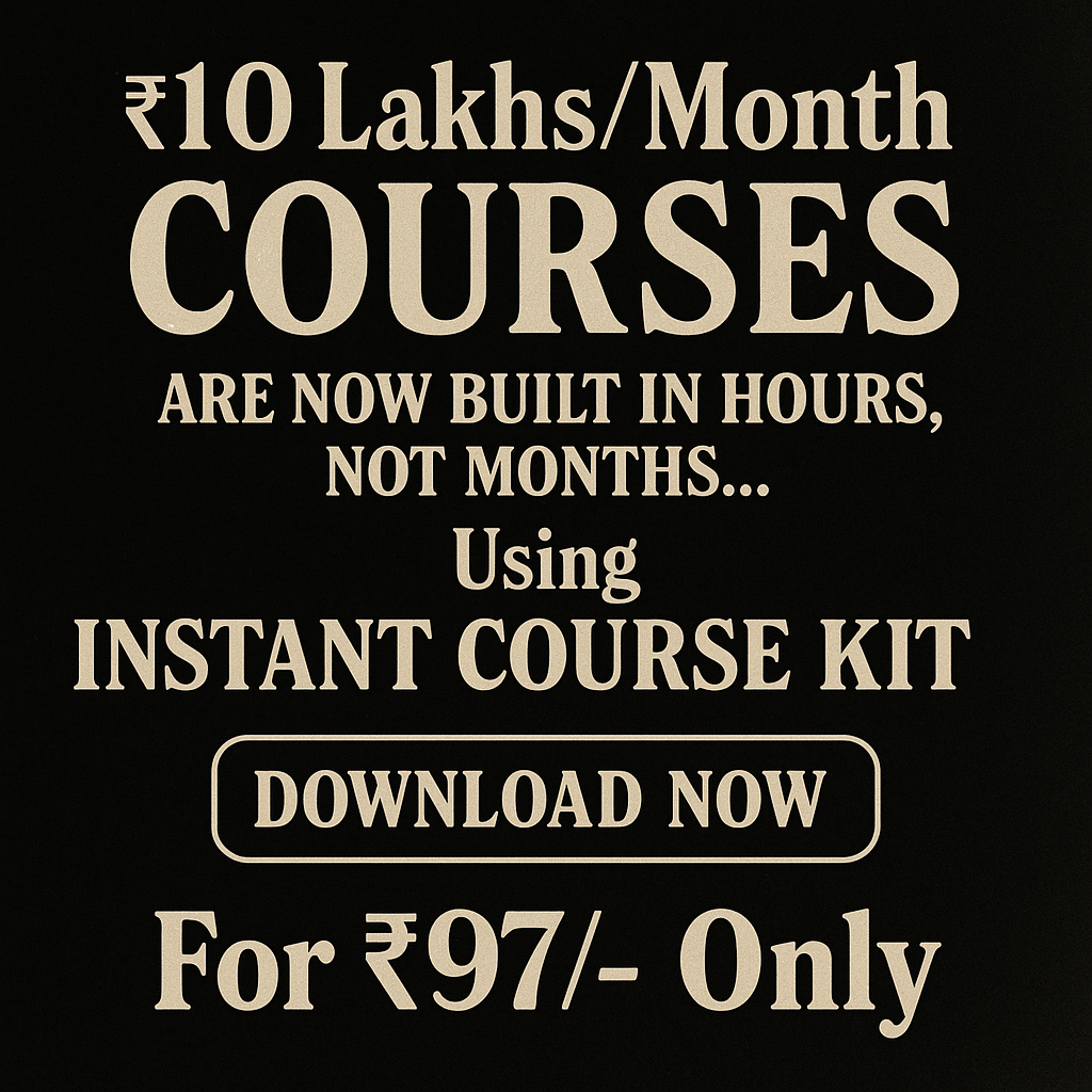 Instant Course Builder Kit Facebook ad