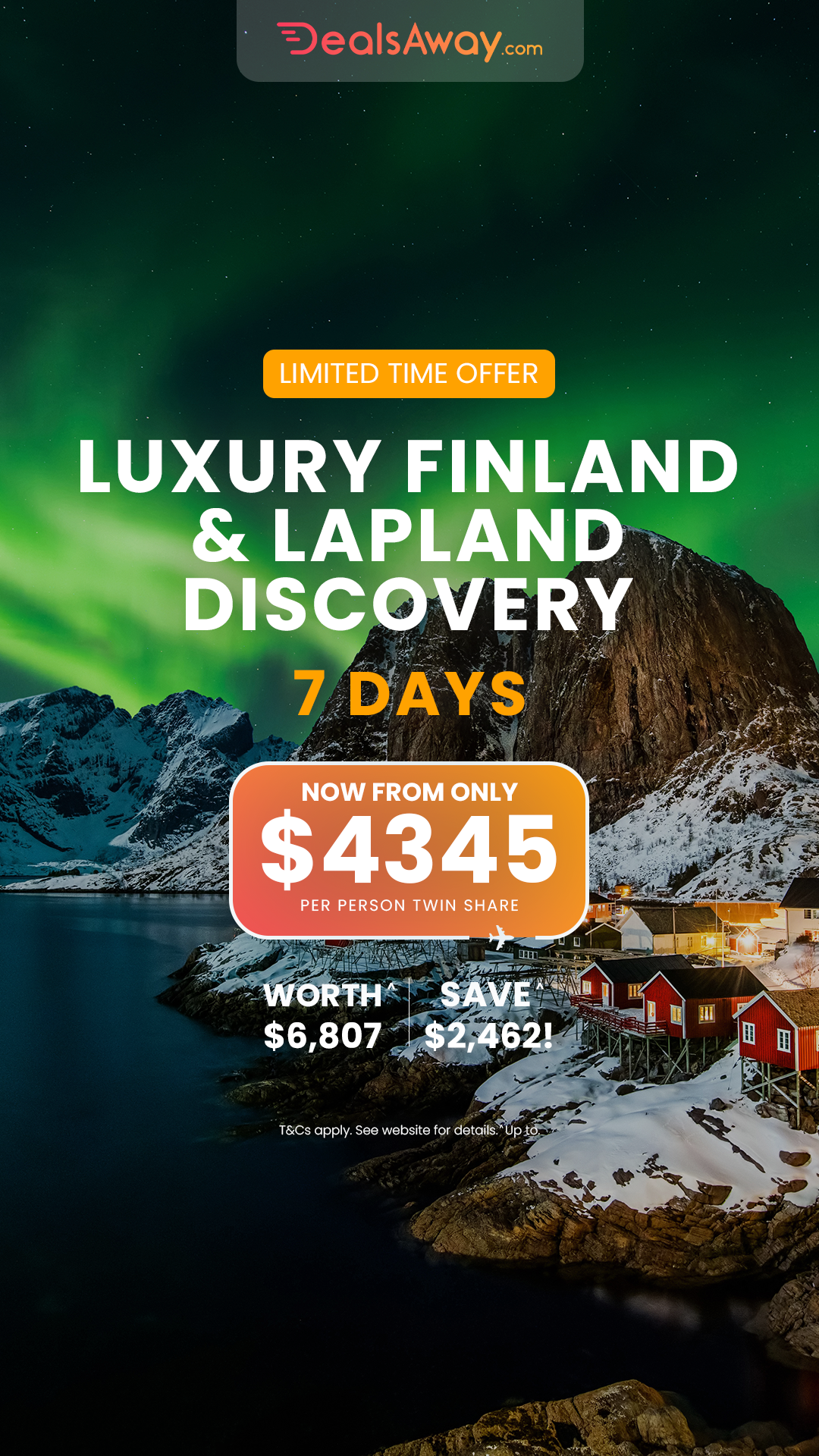 DealsAway.com Facebook ad