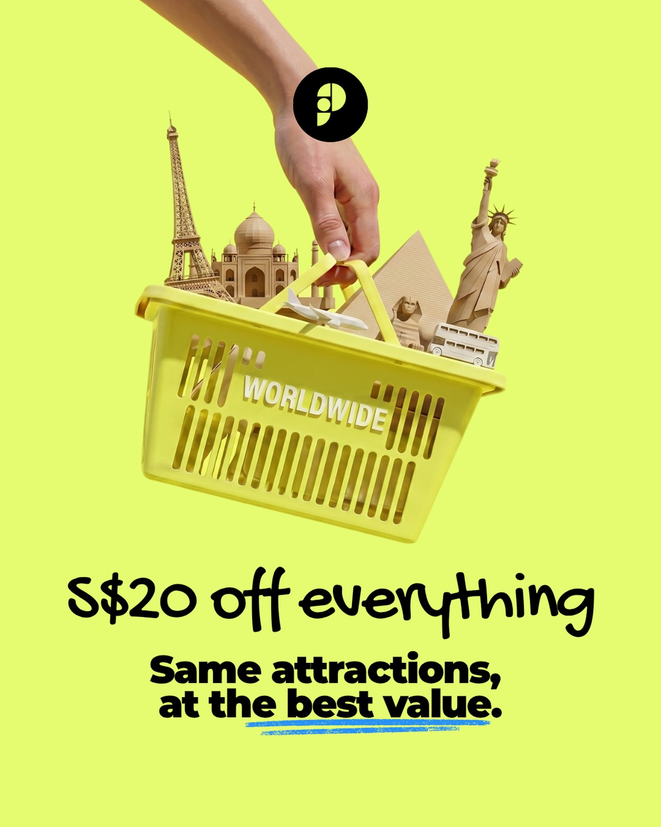 Pelago Facebook ad: KrisFlyer Exclusive Travel Deals