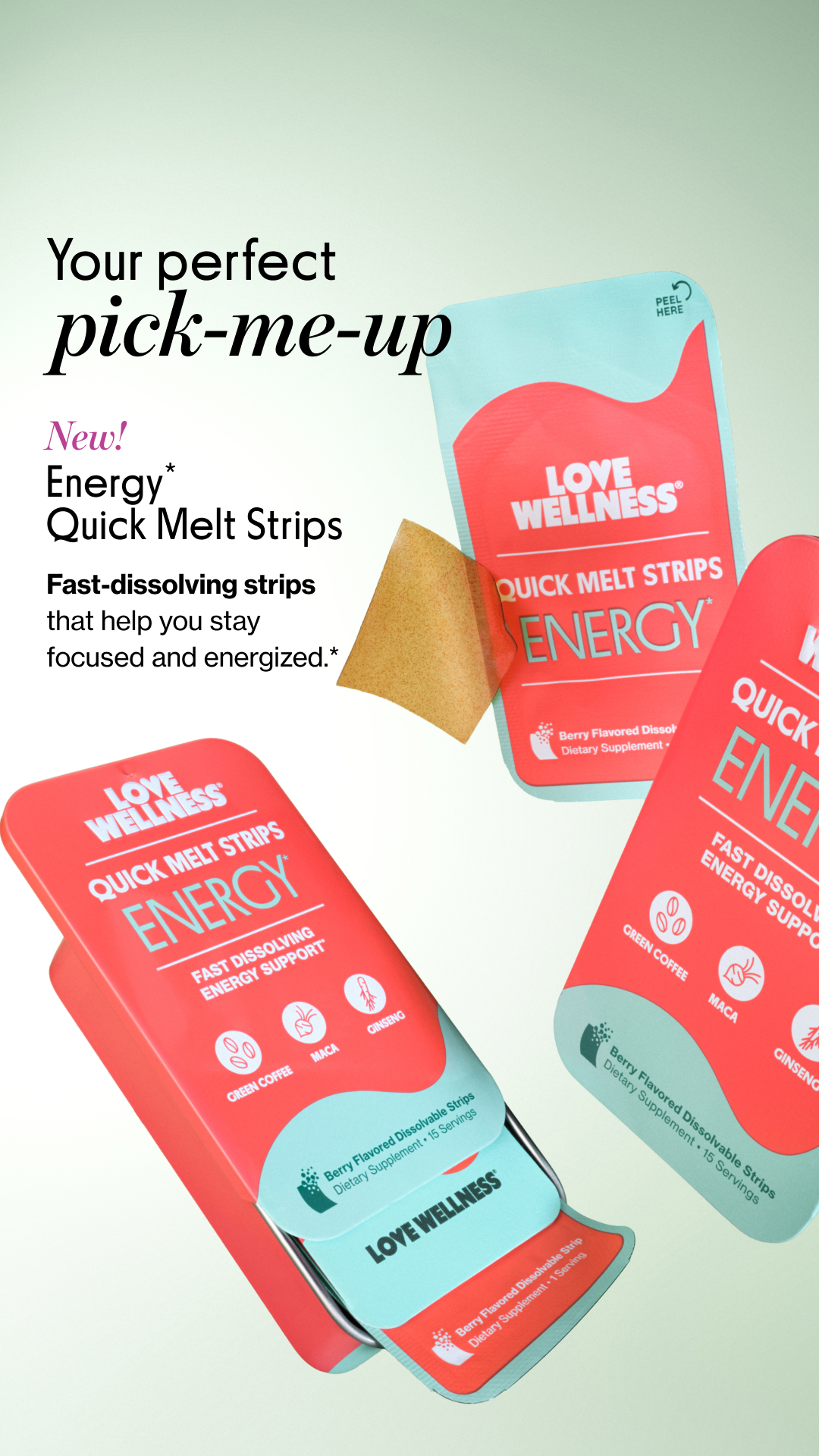 Love Wellness Facebook ad