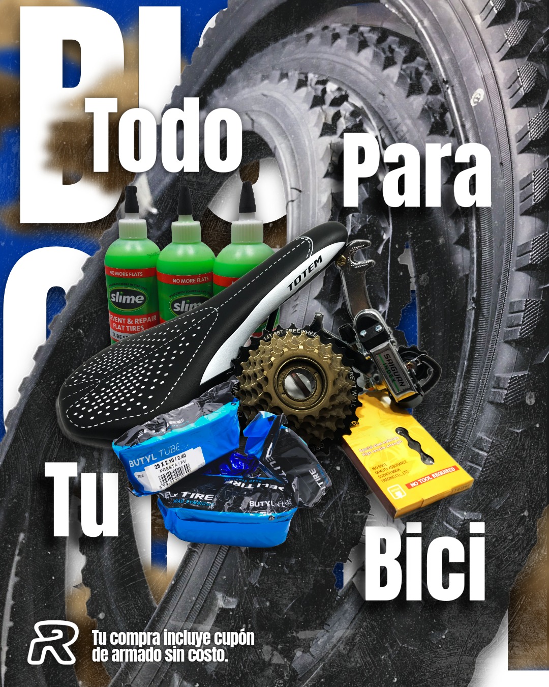 Alfredo Rohner Repuestos Facebook ad: Todo para tu bici, en un solo lugar