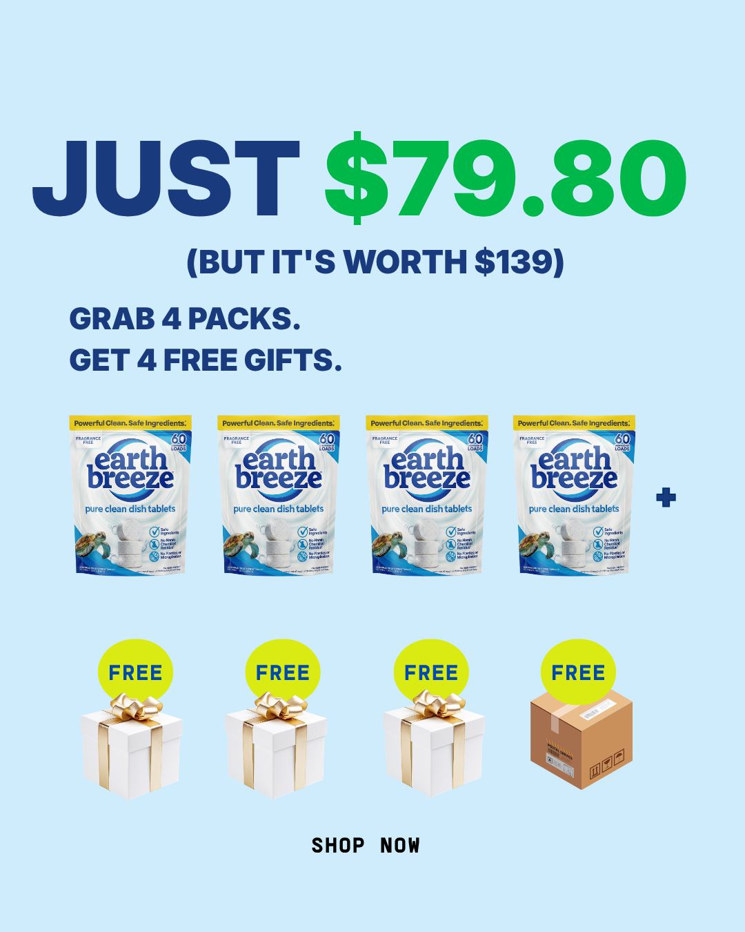 Earth Breeze Facebook ad