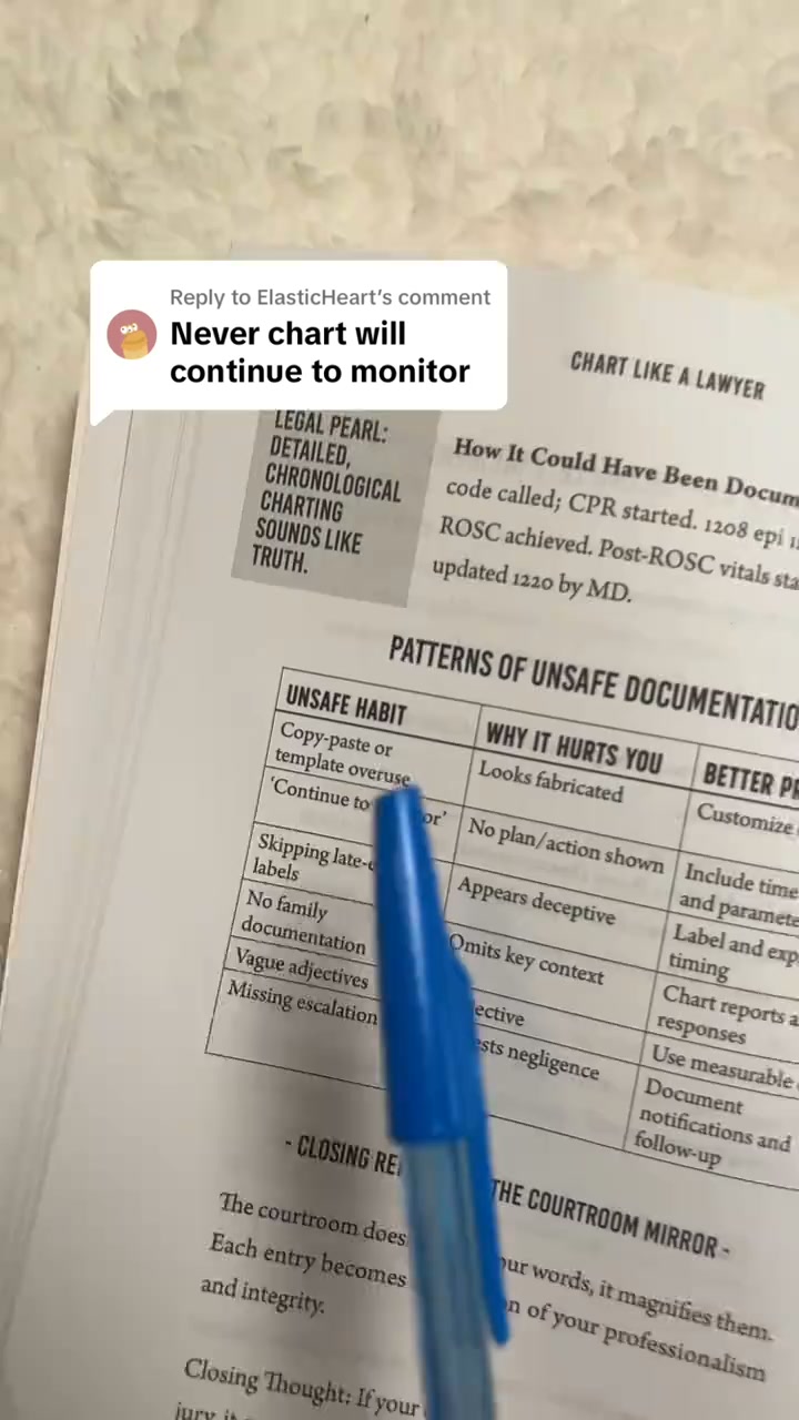 Caldor Facebook ad: The Charting Guide Nursing School Skipped