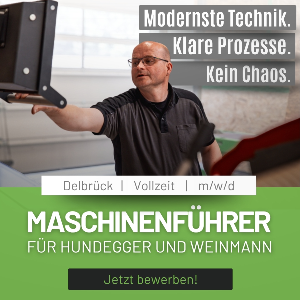 Abbundzentrum Stamm GmbH Facebook ad: Maschinenführer in Delbrück gesucht (m/w/d)
