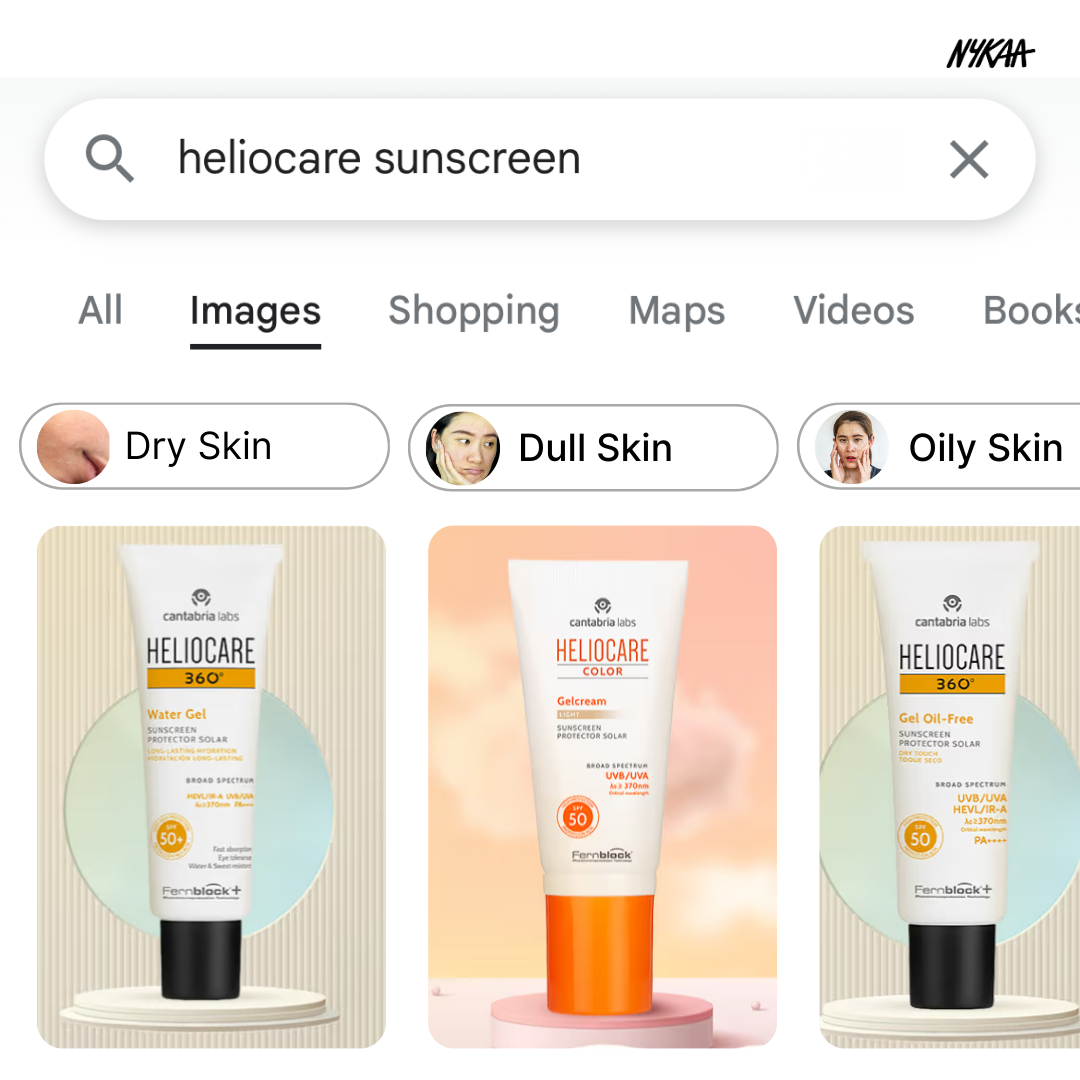 Nykaa Facebook ad
