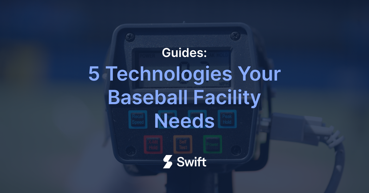 Swift App Facebook ad: Free Tech Guide for Baseball Facilities
