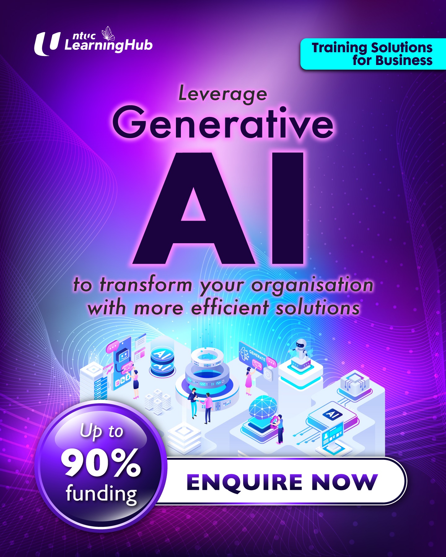 NTUC LearningHub Facebook ad