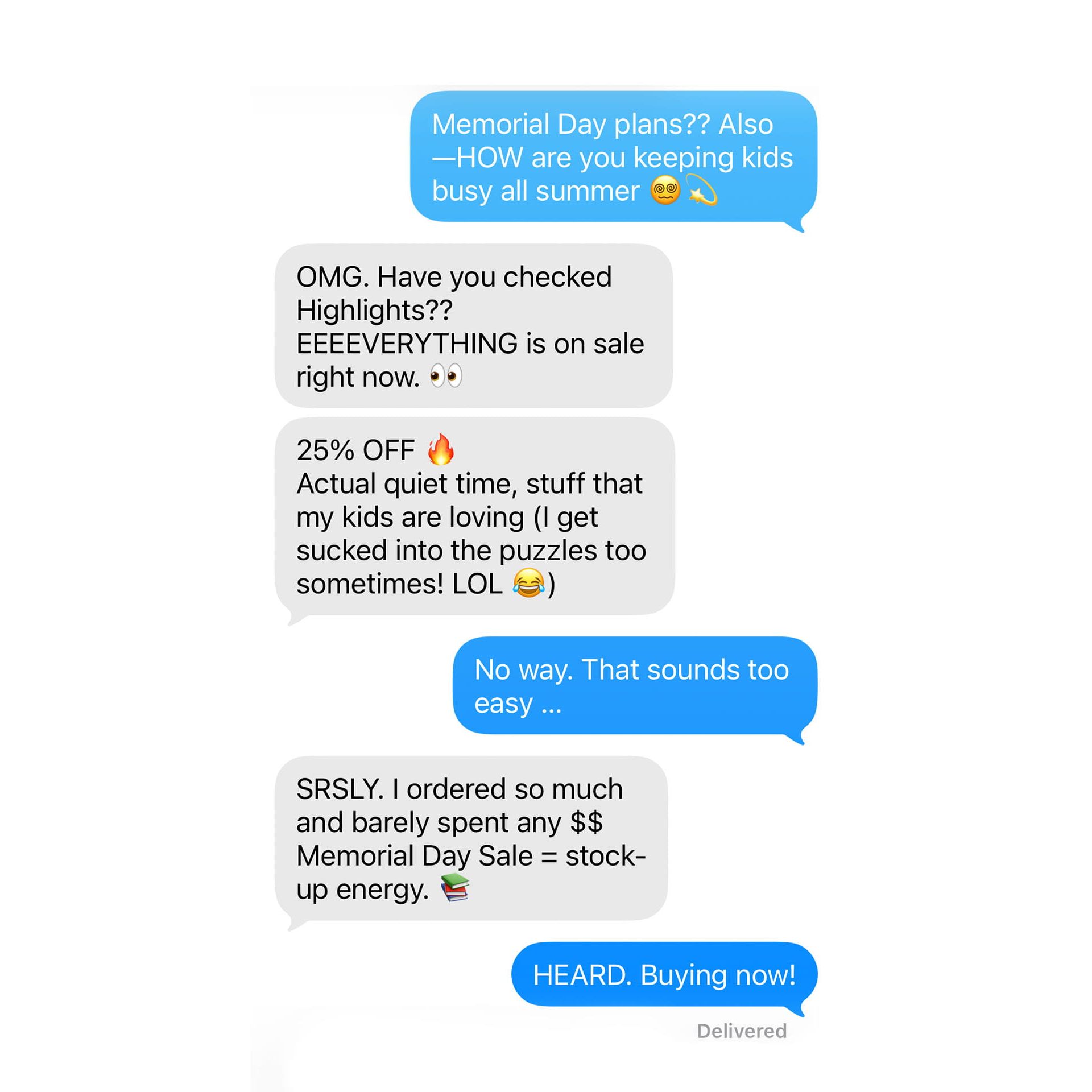 Highlights for Children Facebook ad