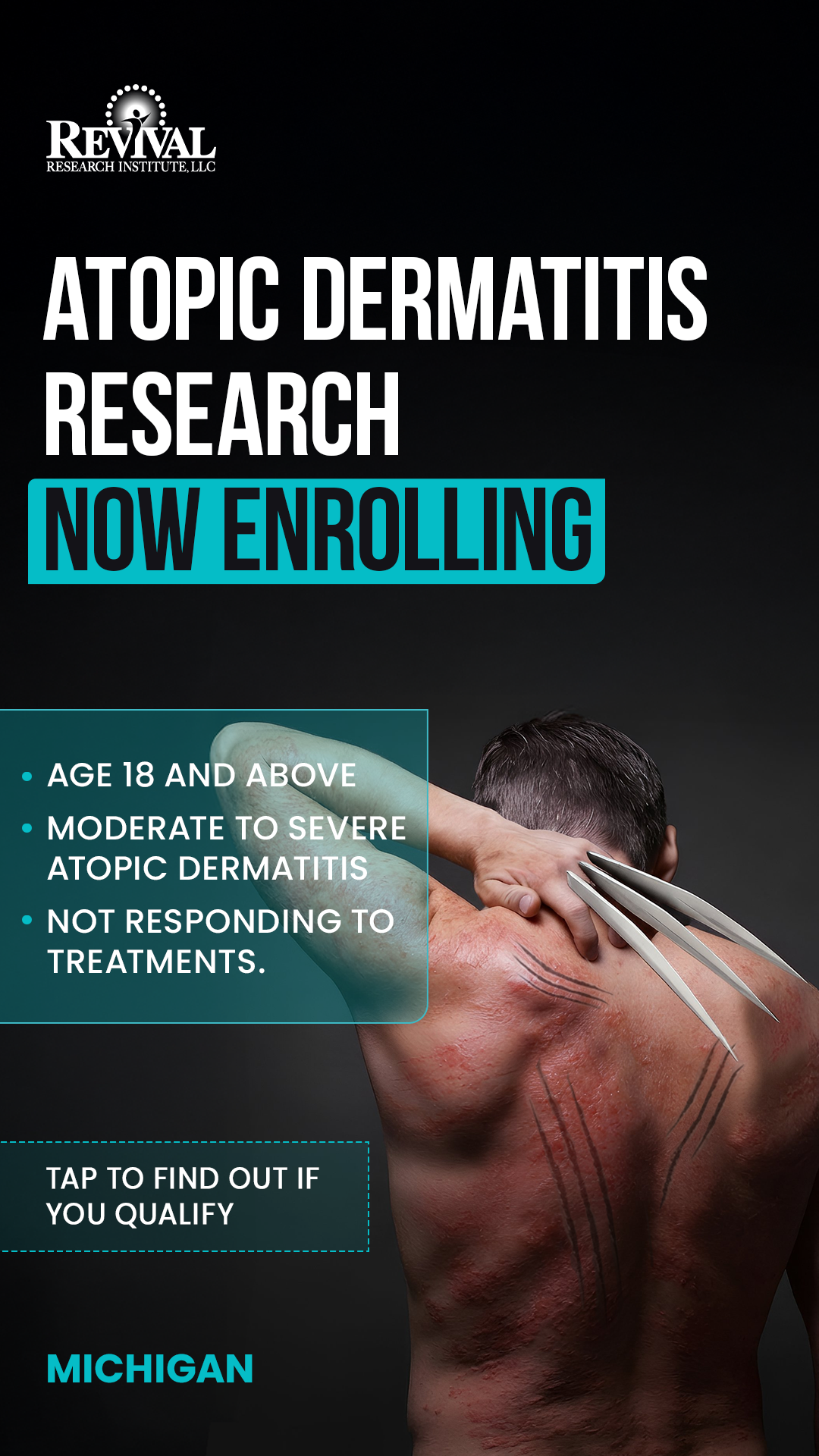 Revival Research Institute, LLC Facebook ad