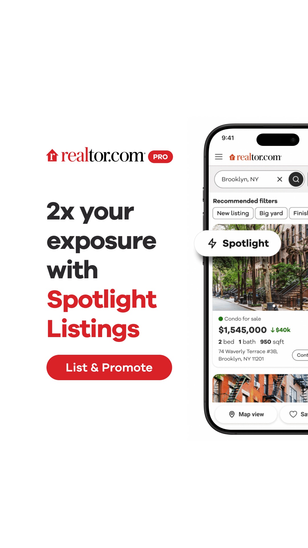 Realtor.com Pro Facebook ad