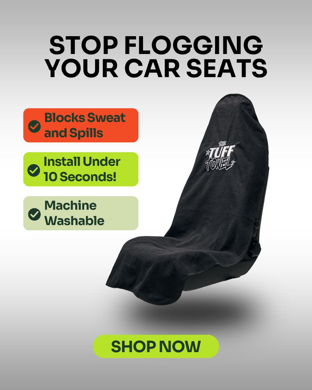 The Tuff Towel Facebook ad