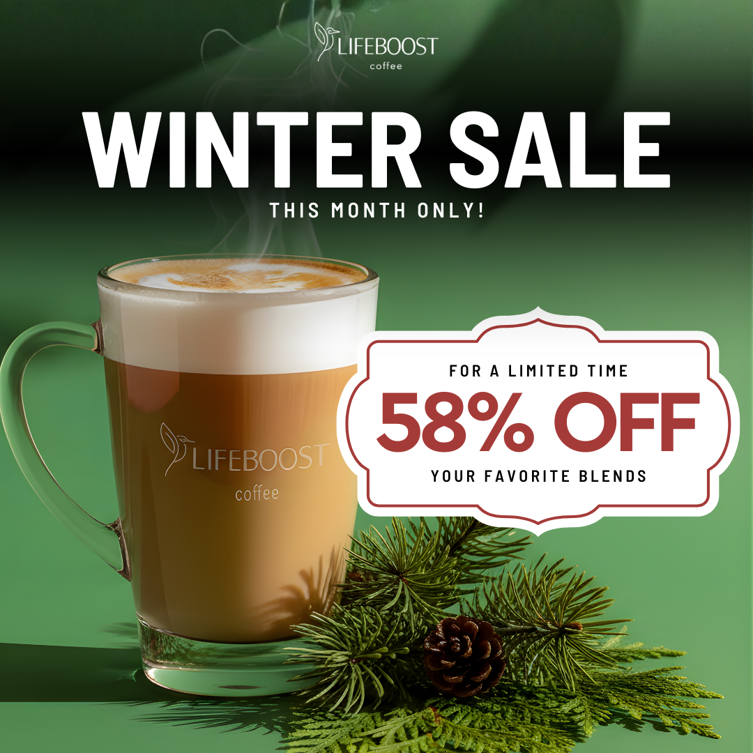 Lifeboost Coffee Facebook ad