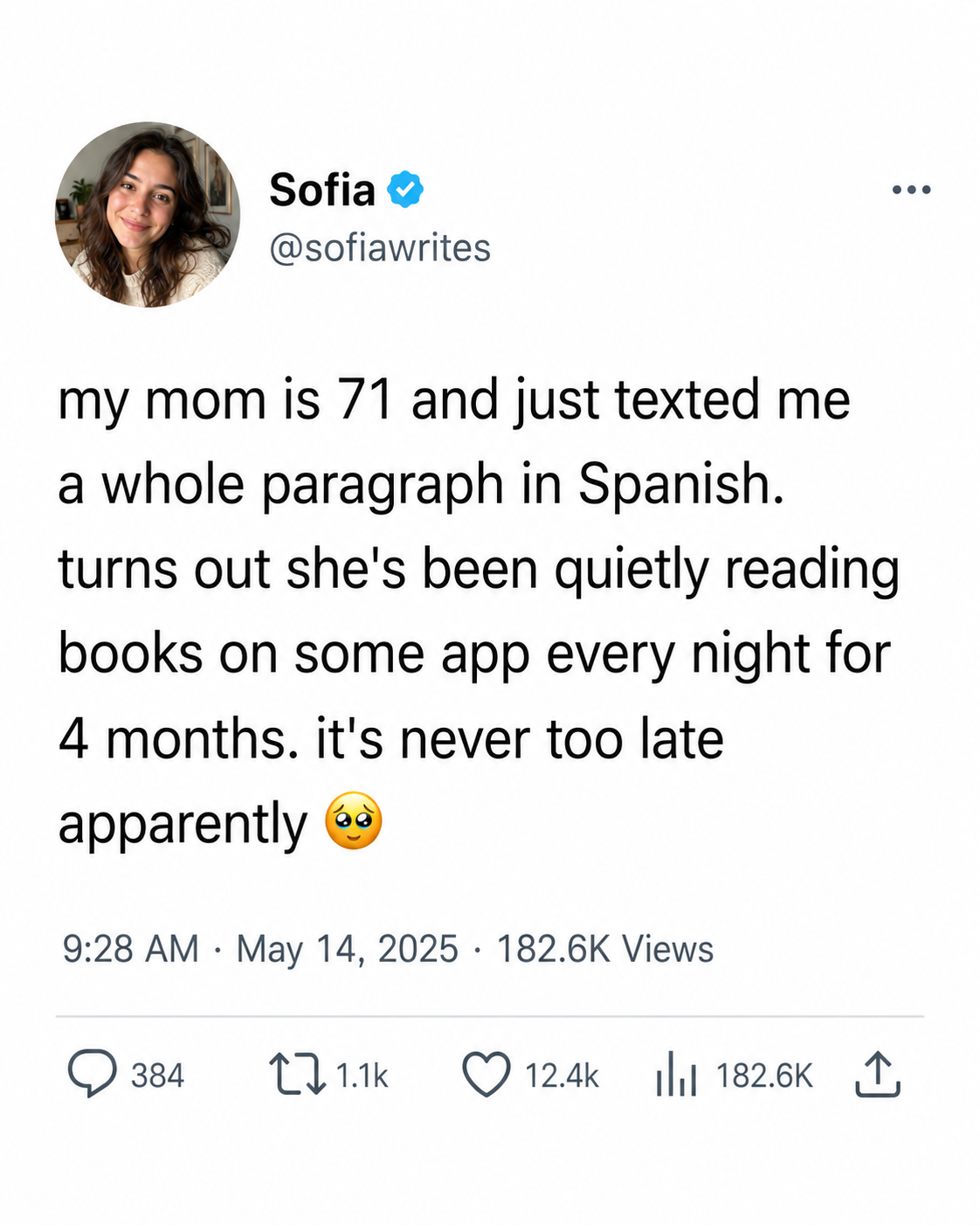 Eppika Facebook ad: It's never too late