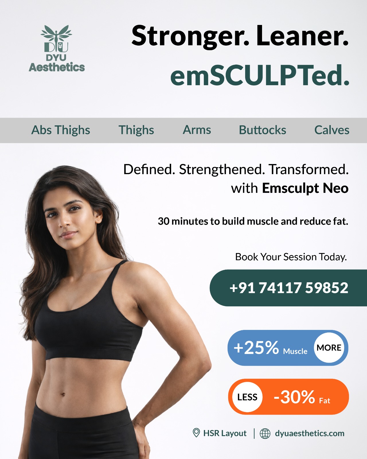 DYU Healthcare Facebook ad: 30 Minutes. Real Results.
