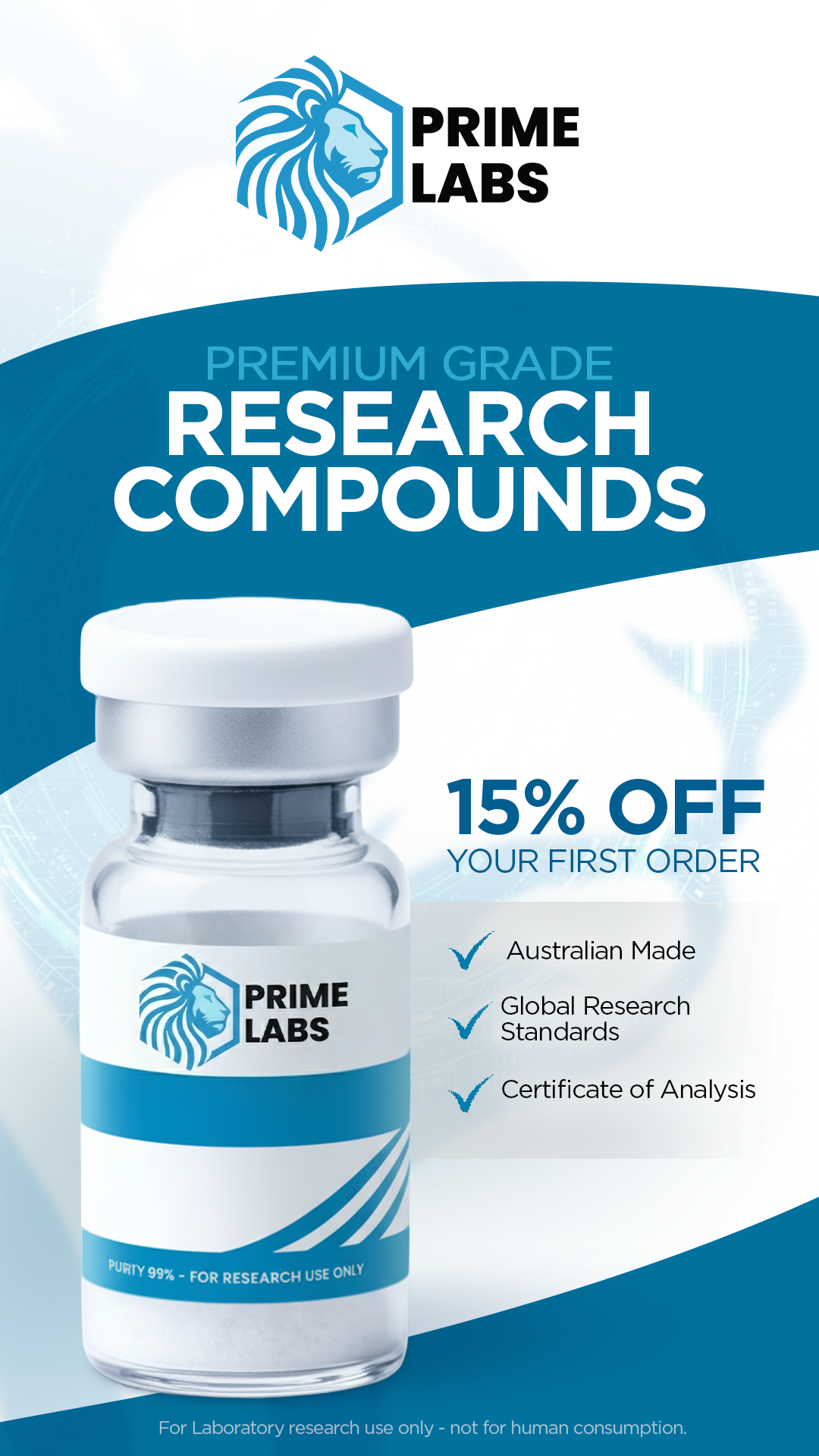 Prime Labs Facebook ad from Mar 30, 2026