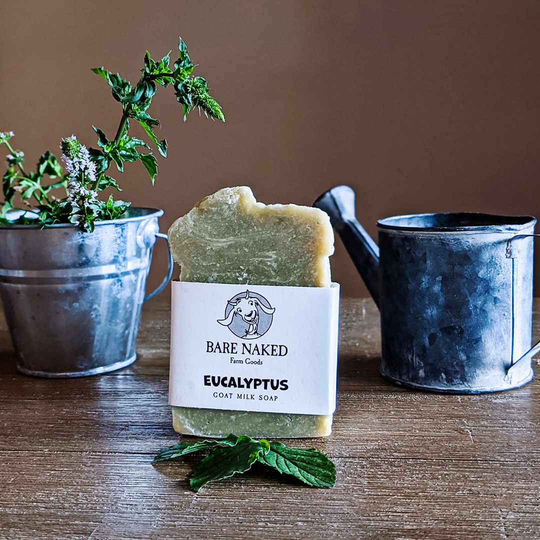 Bare Naked Farm Goods Facebook ad: Your Skin Deserves Better