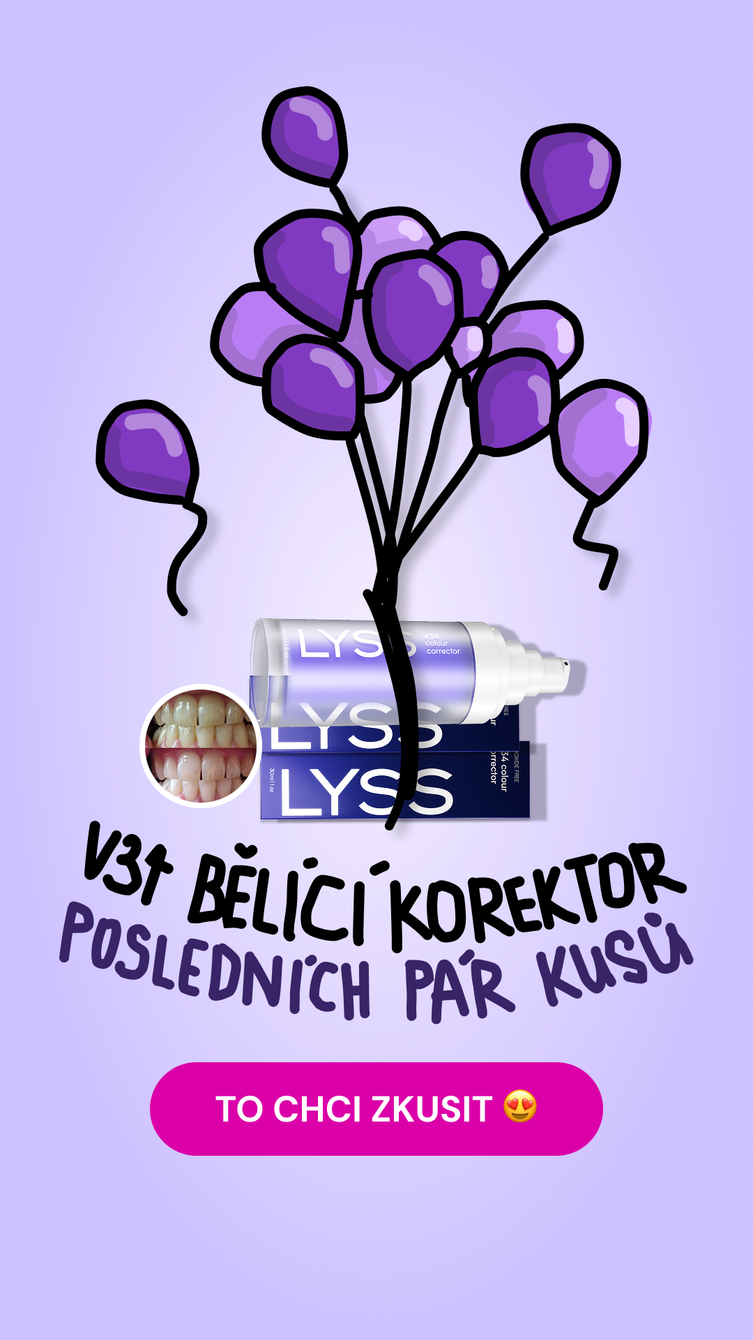 LYSS CZ Facebook ad