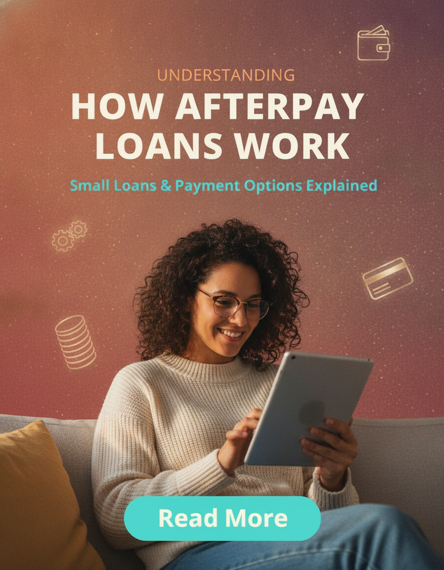 Deals Preferred Club Facebook ad: Small Loans via Afterpay, Payment Options & Details…