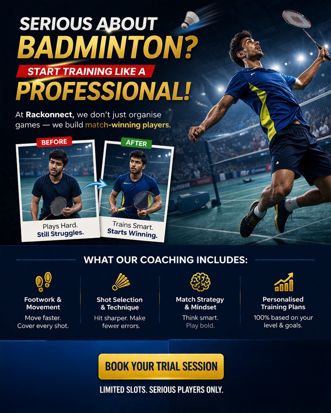 Rackonnect Facebook ad from Mar 27, 2026
