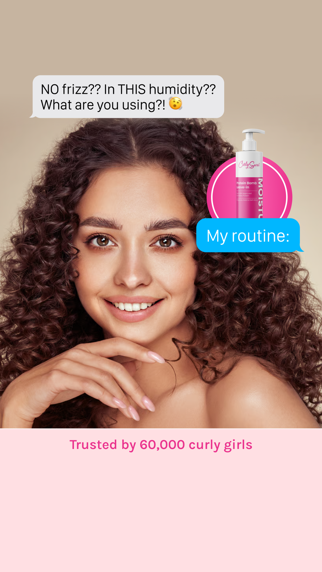 Curly Secret Facebook ad