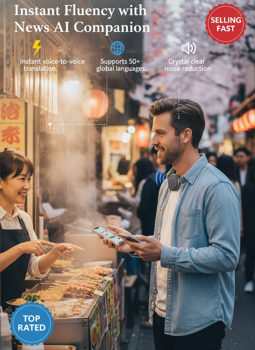 Cajatesoro Facebook ad: AI Real-Time Language Practice Companion