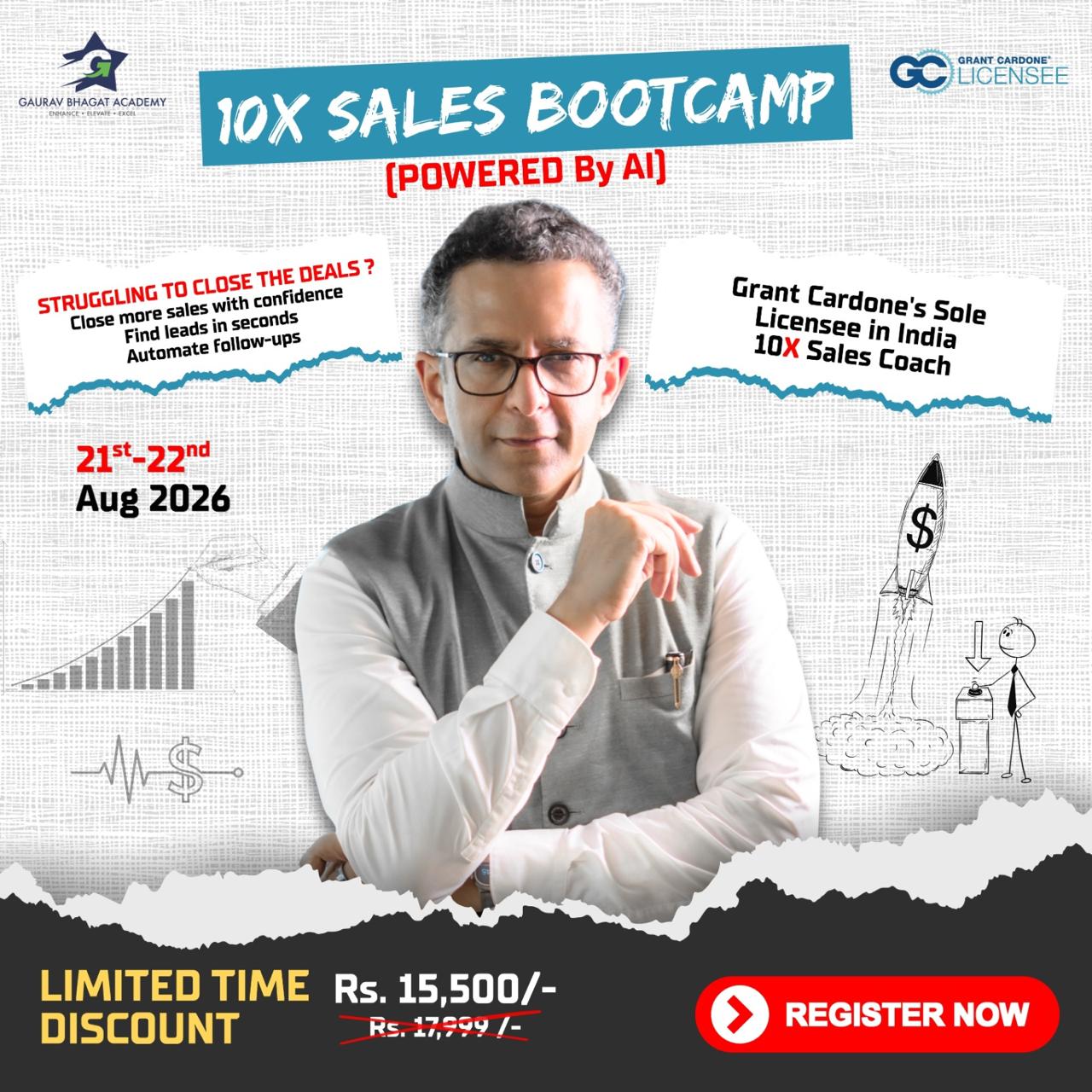 Gaurav Bhagat Academy Facebook ad