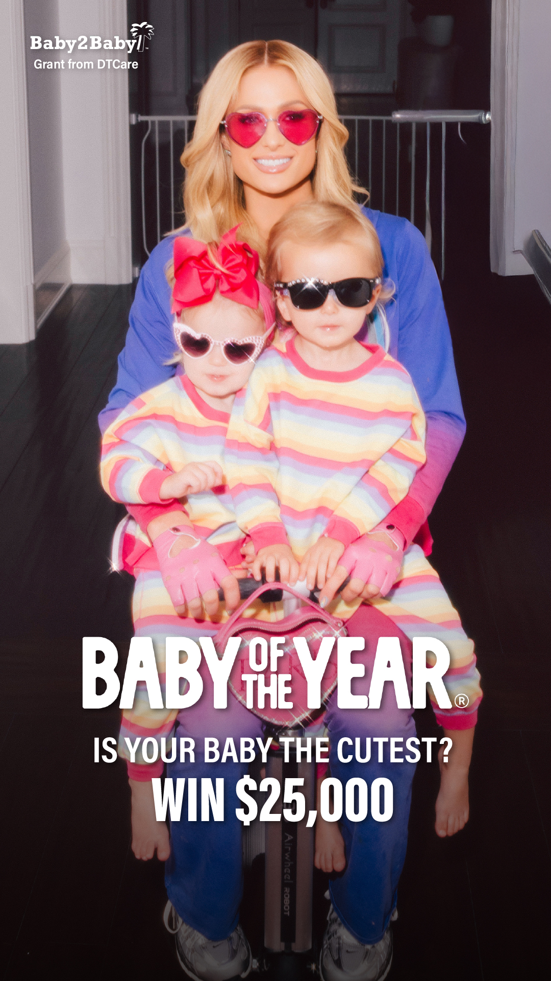Paris Hilton Facebook ad: Is your baby next?