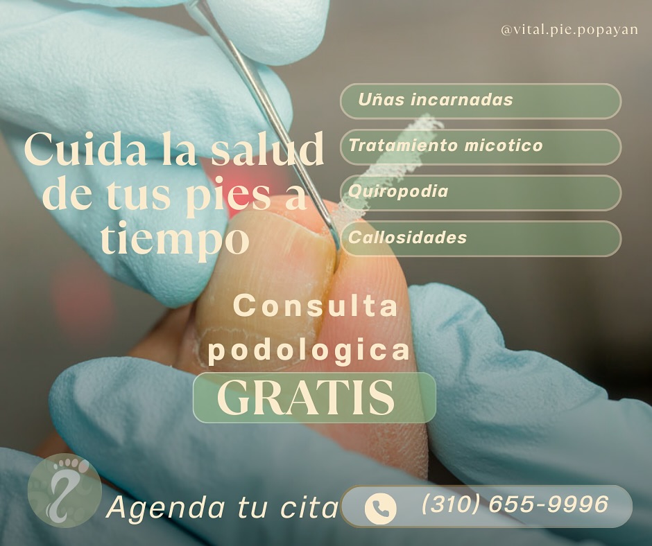 Podólogo Popayán Facebook ad