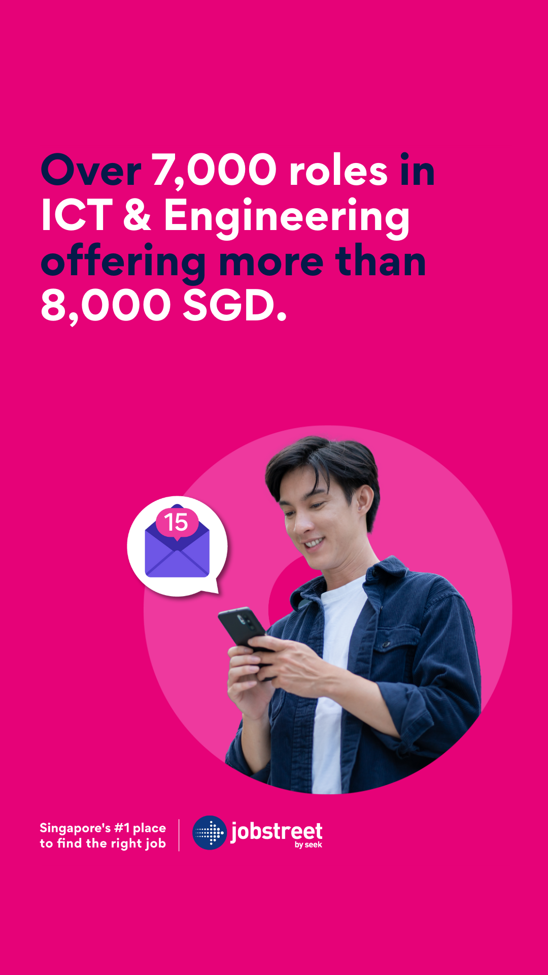 Jobstreet Singapore Facebook ad