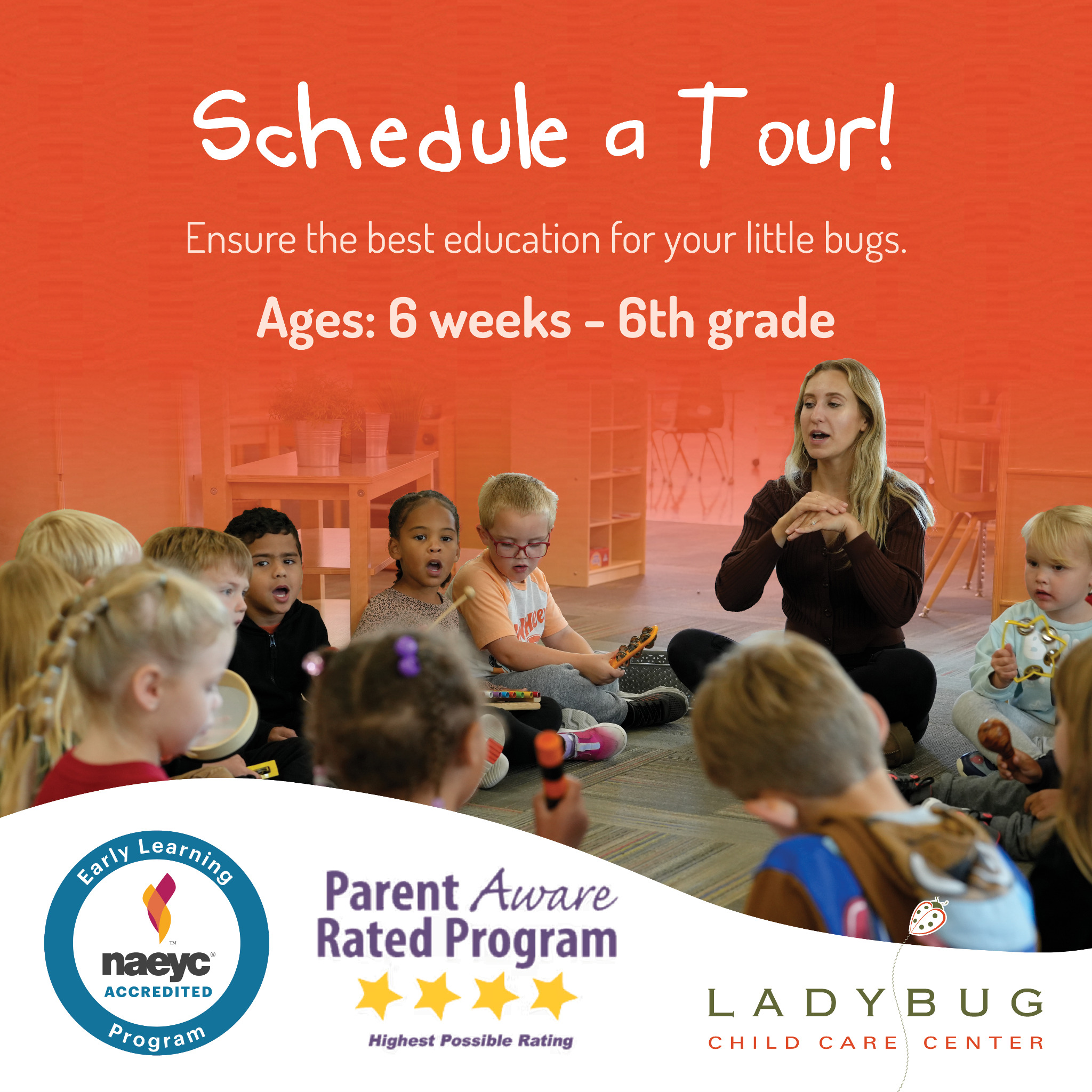 Ladybug Child Care Centers Facebook ad