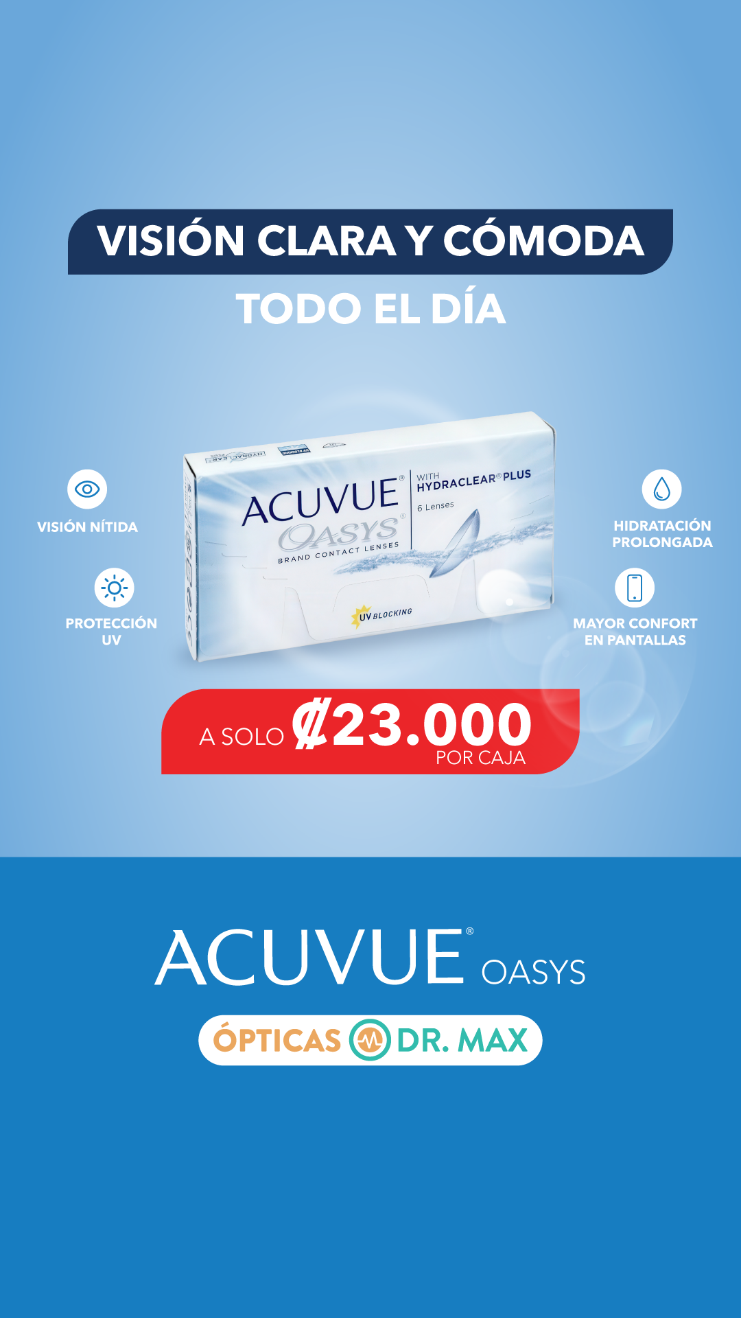 Ópticas Dr Max Facebook ad from Jun 2, 2026