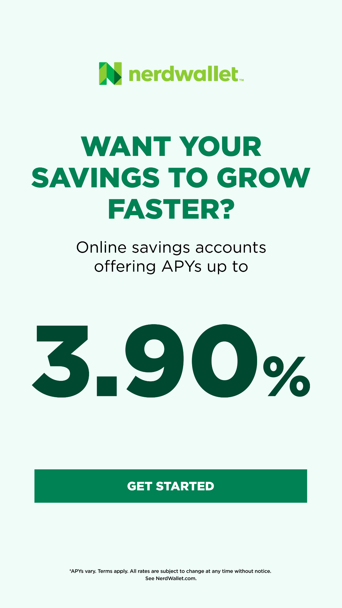 NerdWallet Facebook ad