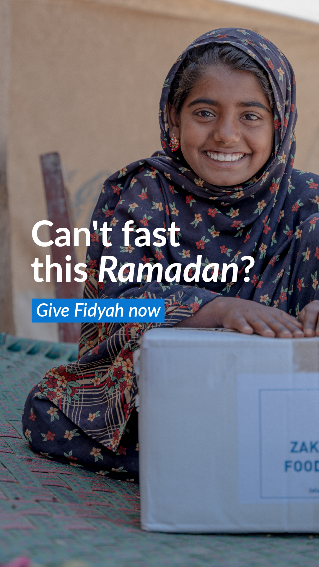 Islamic Relief UK Facebook ad