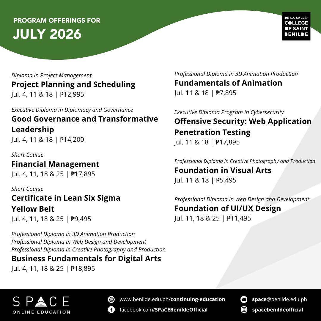 Benilde - Continuing Education Facebook ad