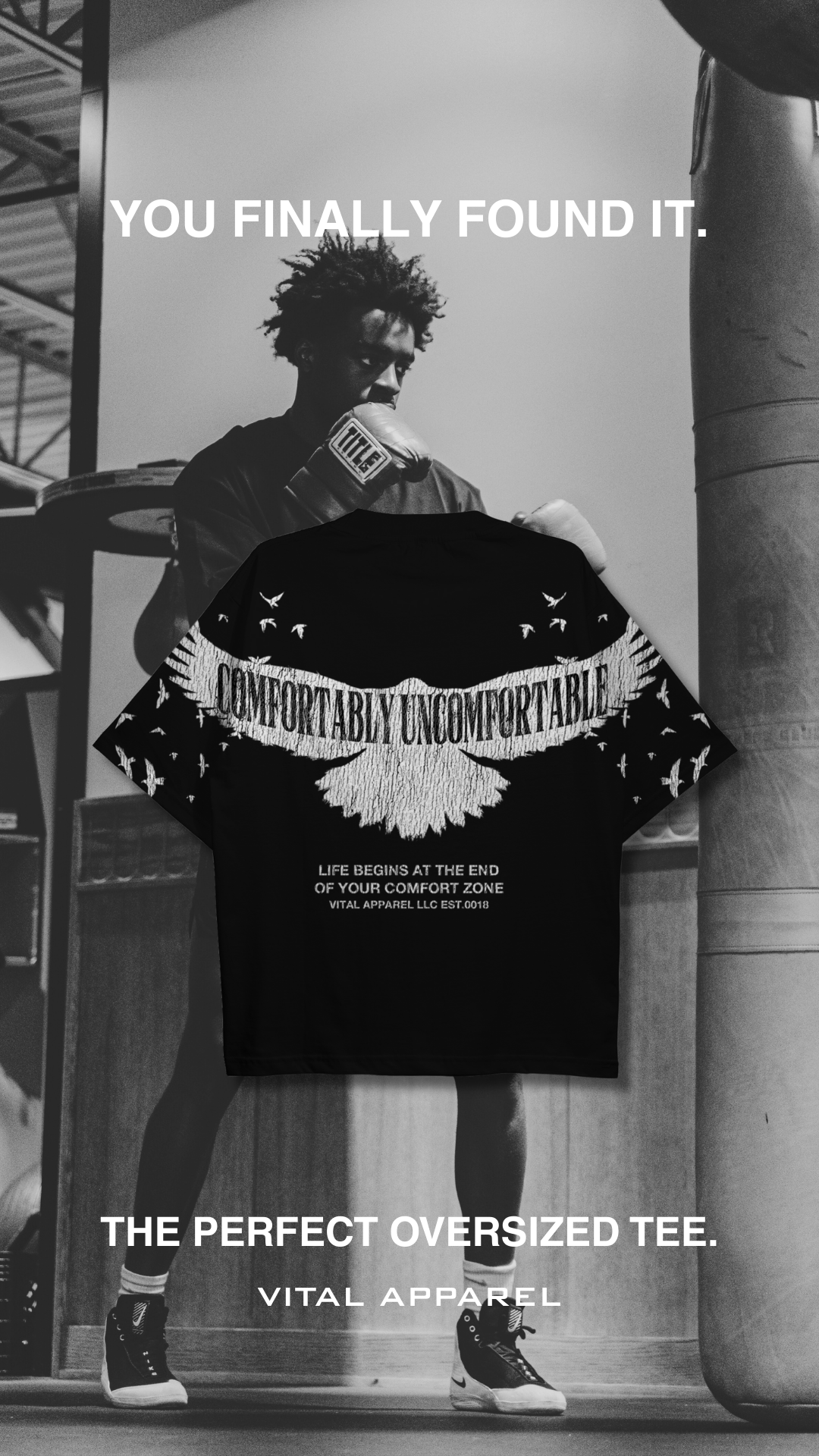 Vital Apparel Facebook ad