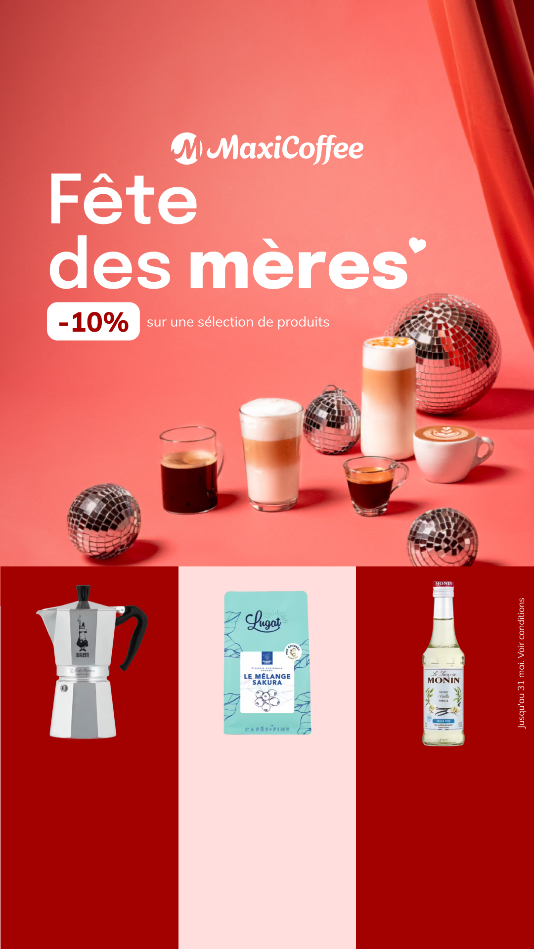 MaxiCoffee Facebook ad