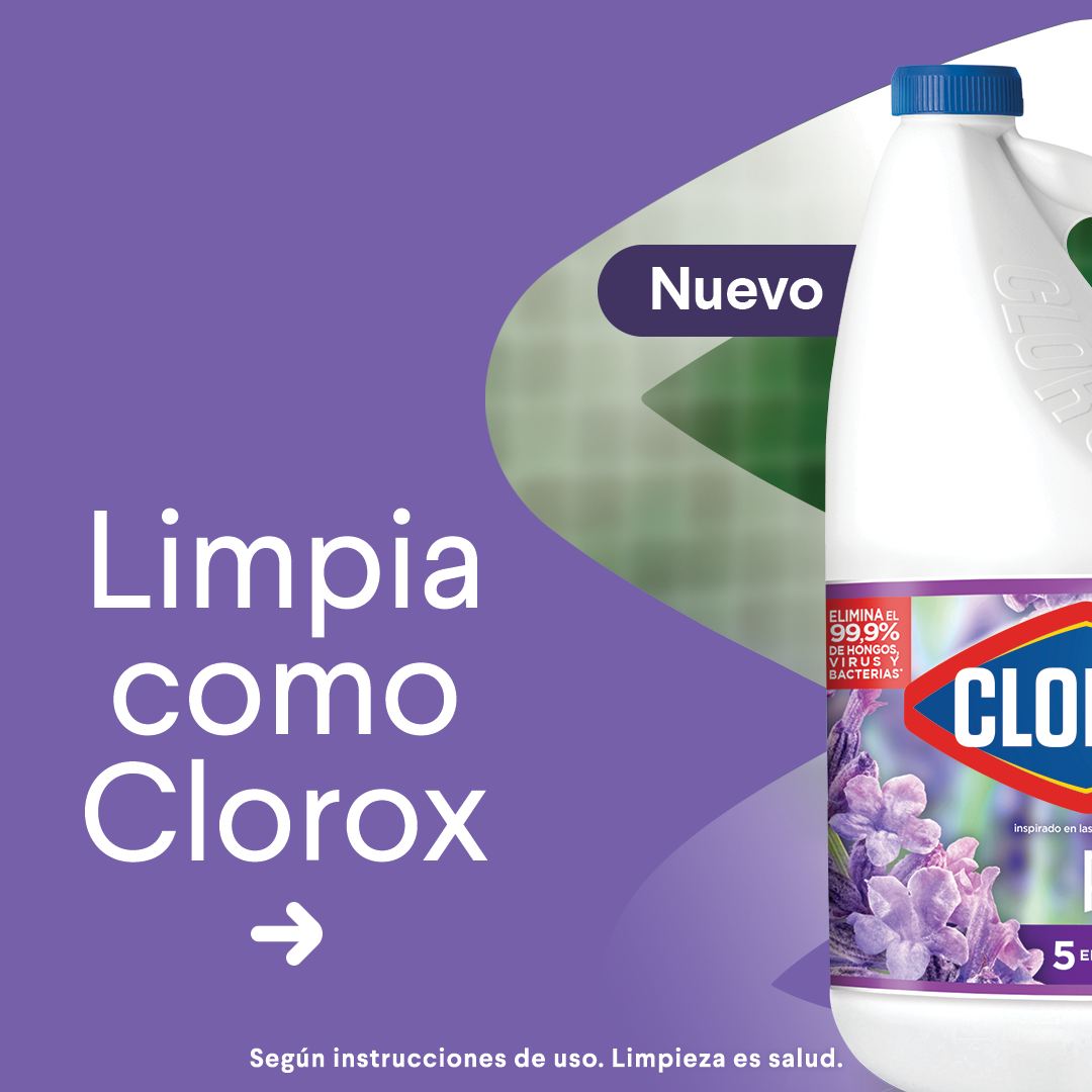 Clorox México Facebook ad: Nuevo Clorox inspirado en Poett