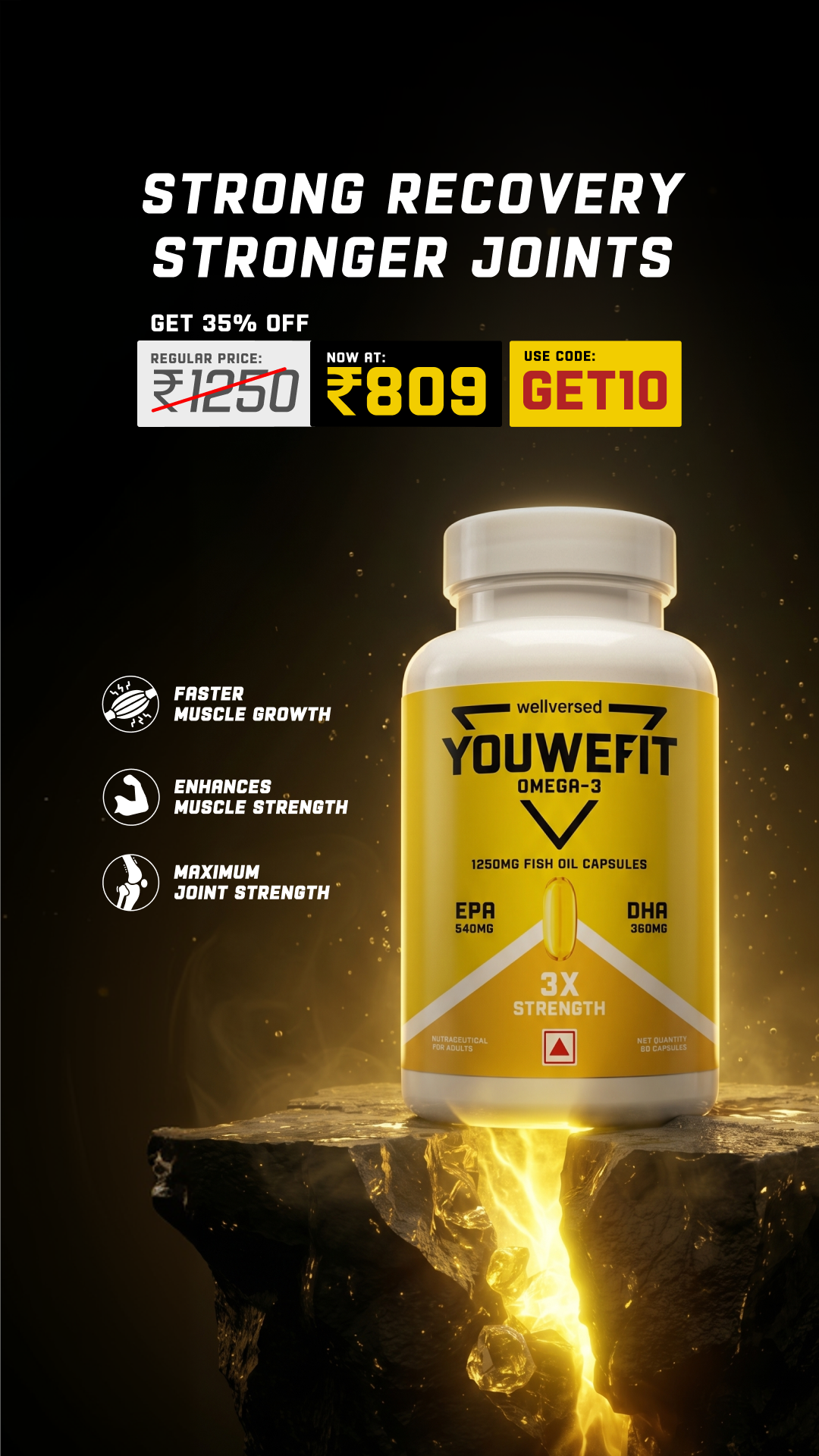 Youwefit - Wellversed Brand Facebook ad