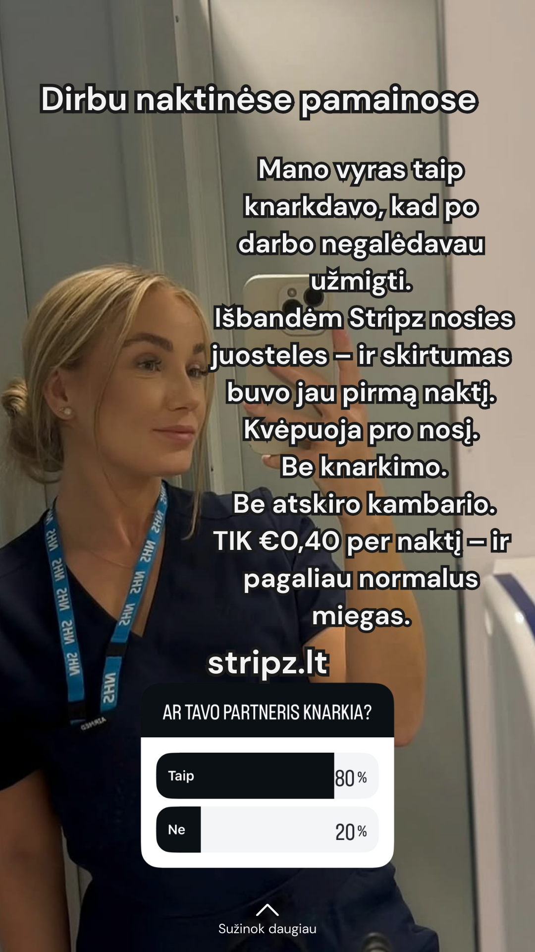 Stripz Facebook ad