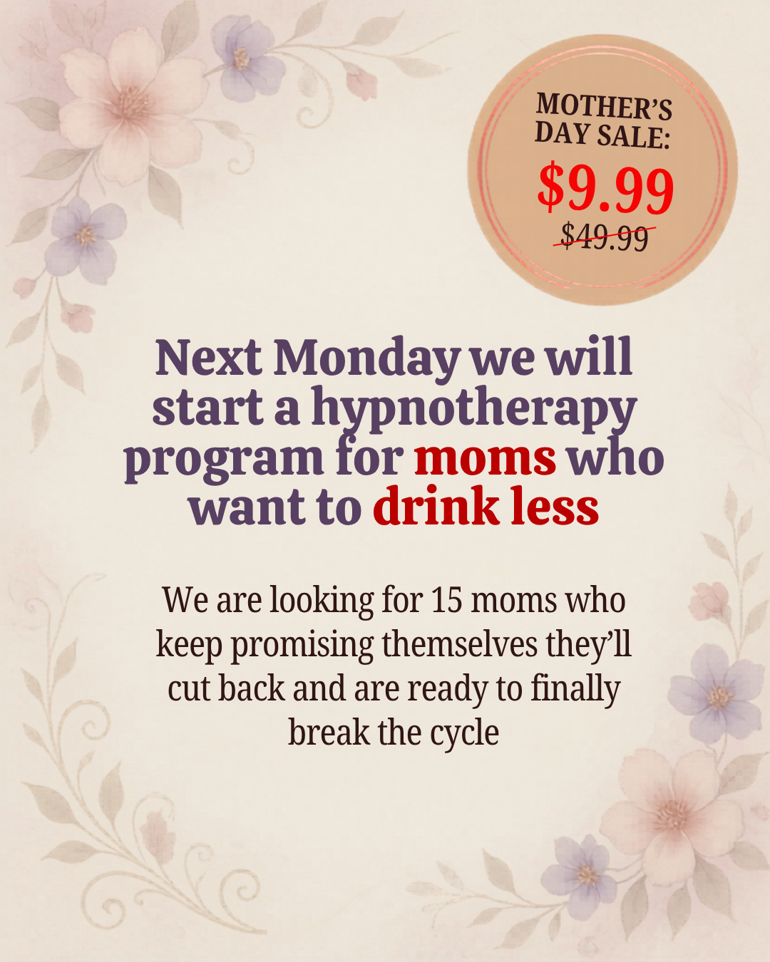 Hypnozio: power of hypnotherapy Facebook ad