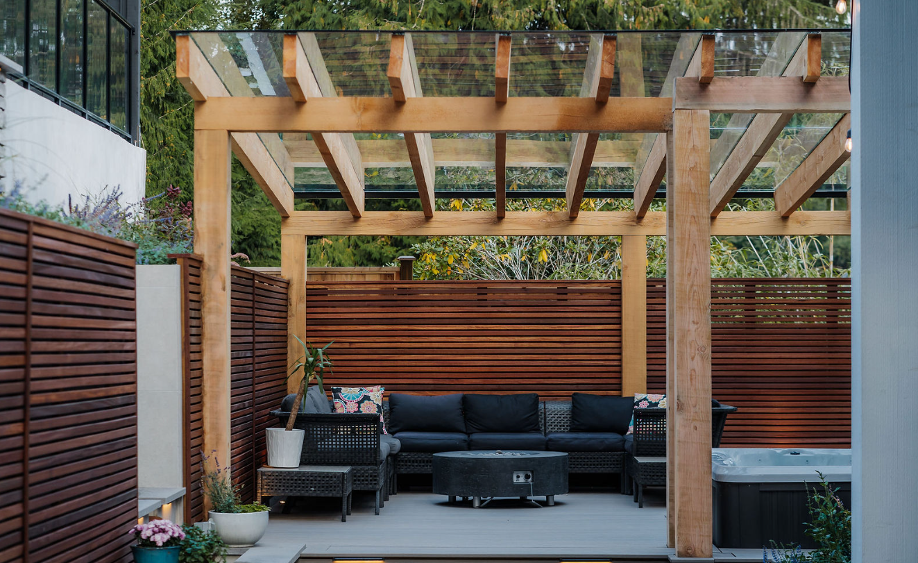 Hyland Landscapes Facebook ad: Built for gatherings