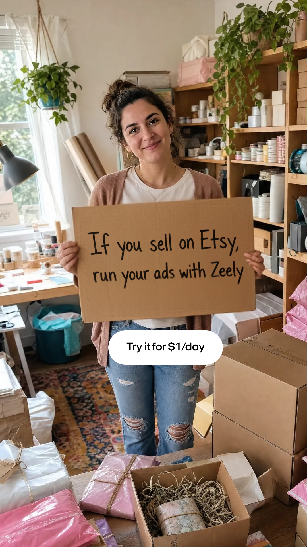 Zeely Facebook ad