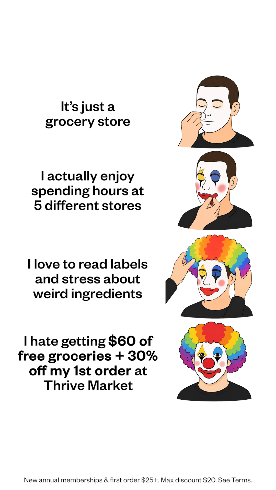 Thrive Market Facebook ad