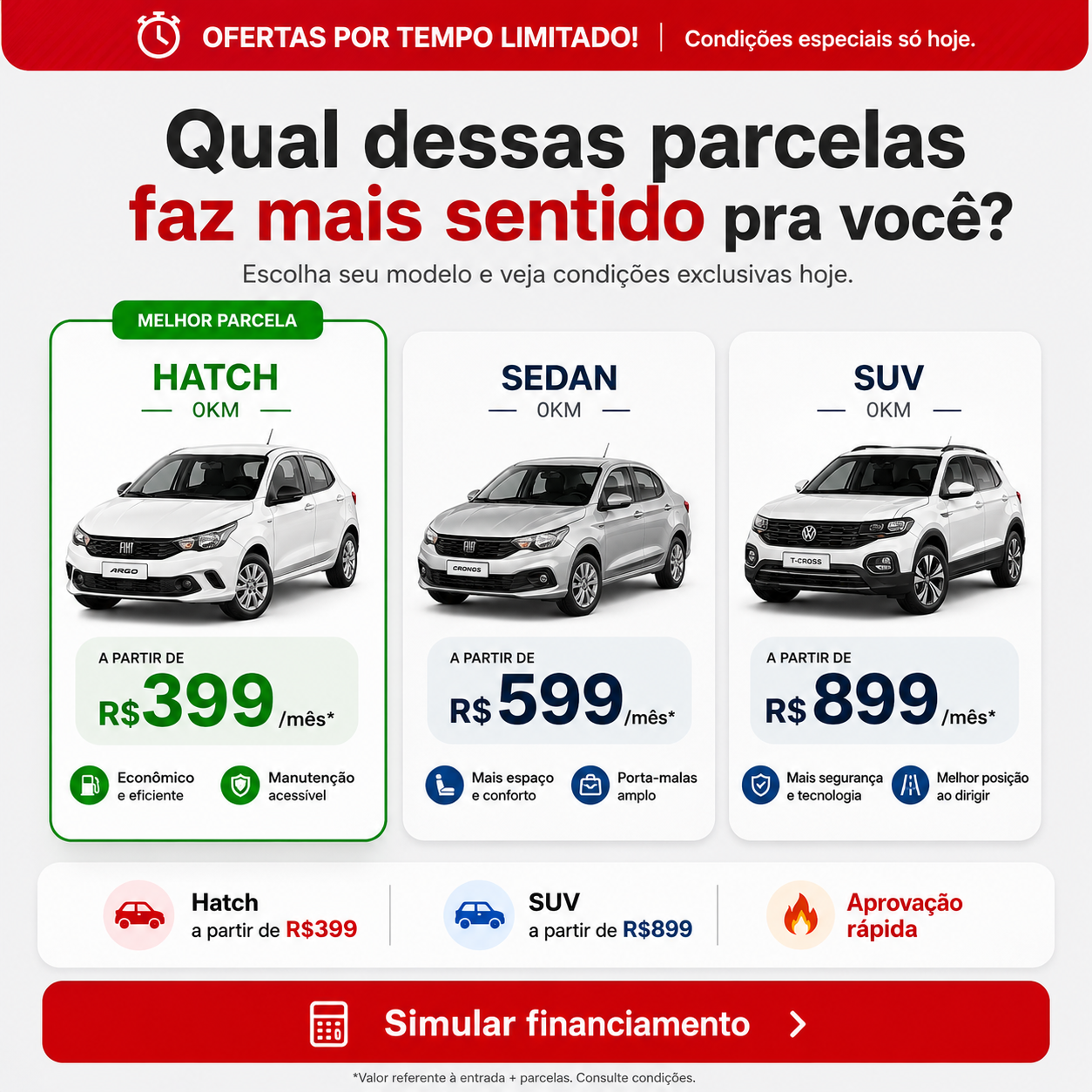 Istil - Estilo de Vida Facebook ad: Escolha seu carro agora!