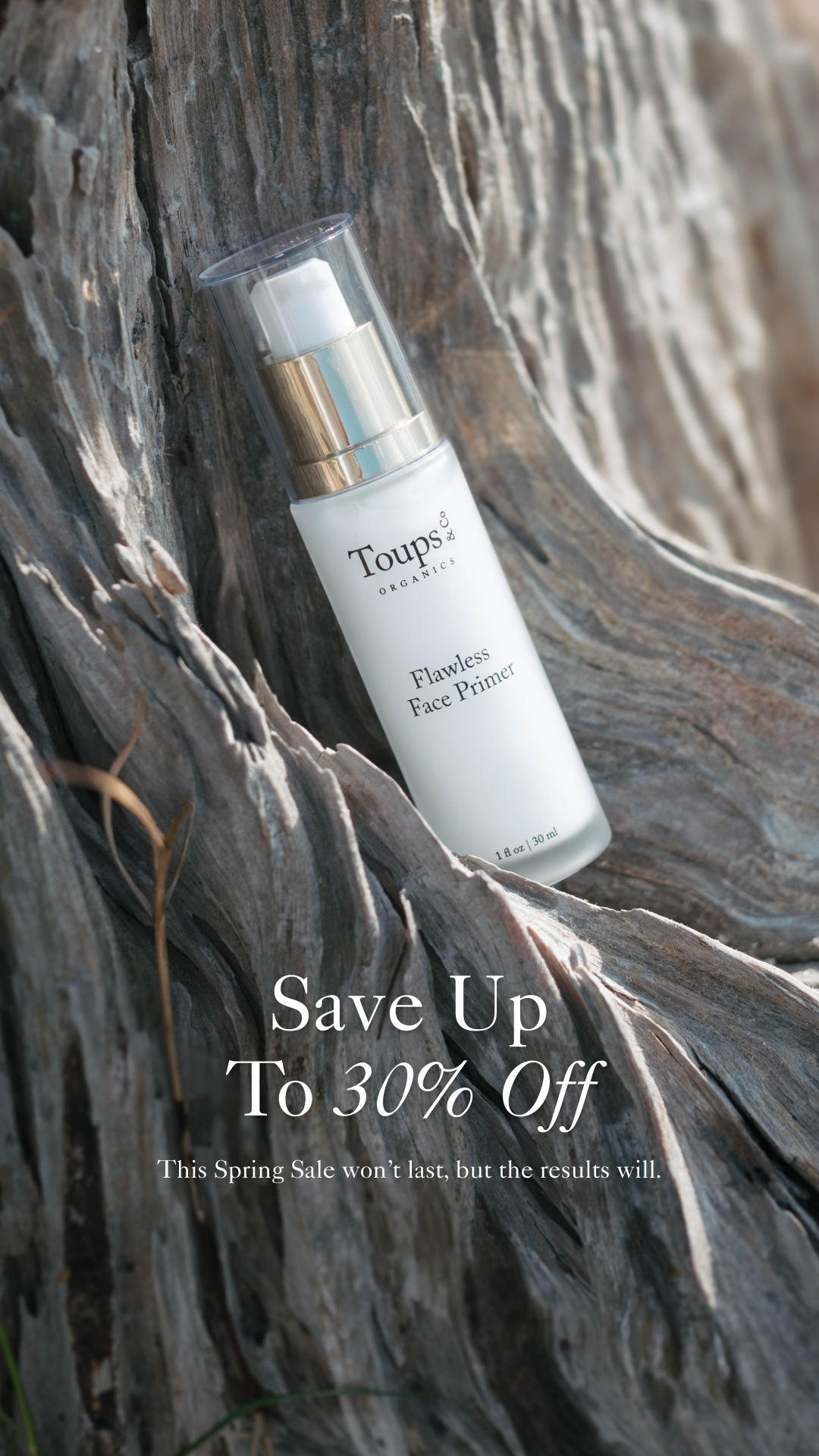 Toups and Co Organics Facebook ad